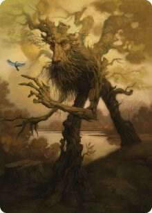 Treefolk Token Art Card card image