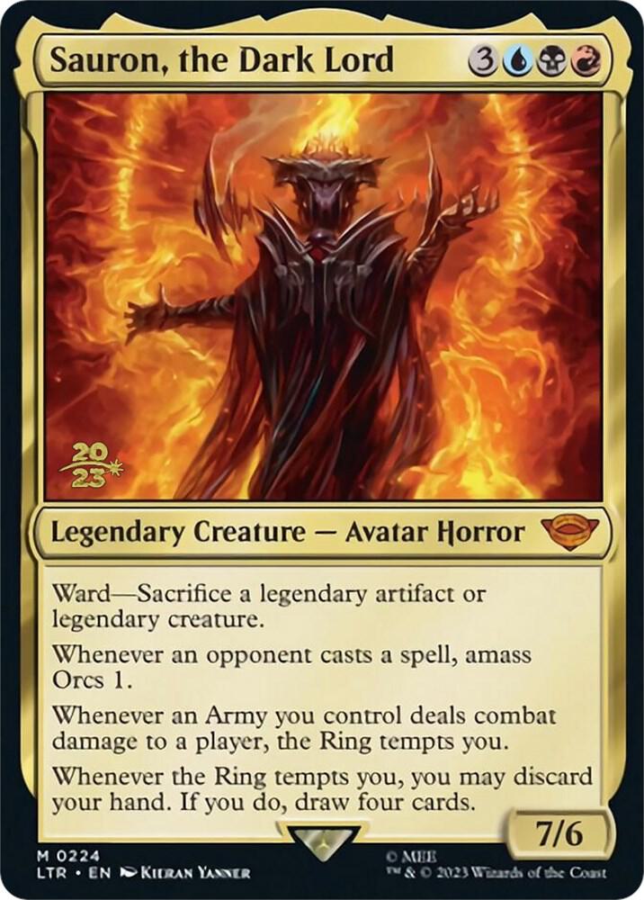 Sauron, the Dark Lord card image