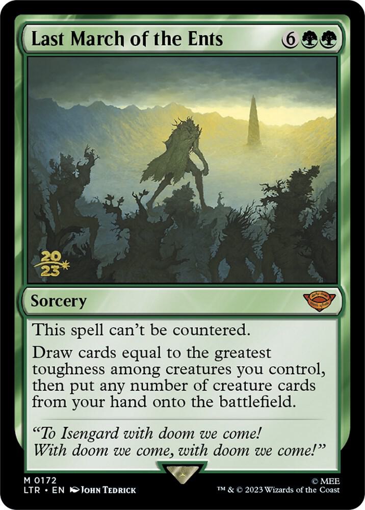 Last March of the Ents card image