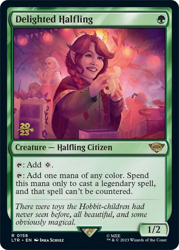 Delighted Halfling (0158) card image