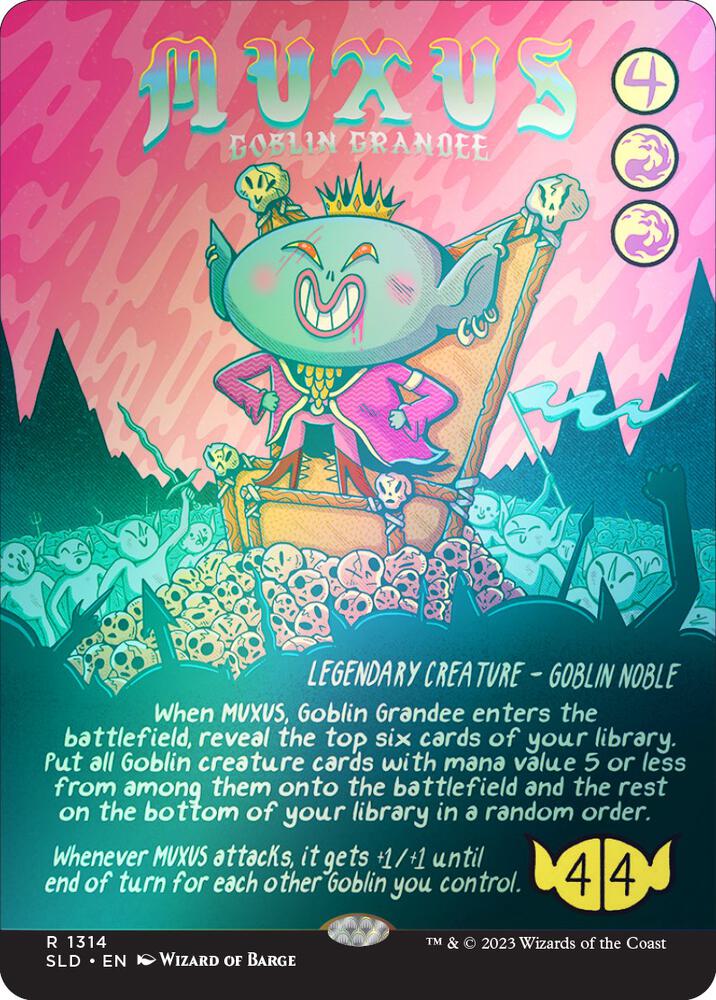 Muxus, Goblin Grandee (Rainbow Foil) card image