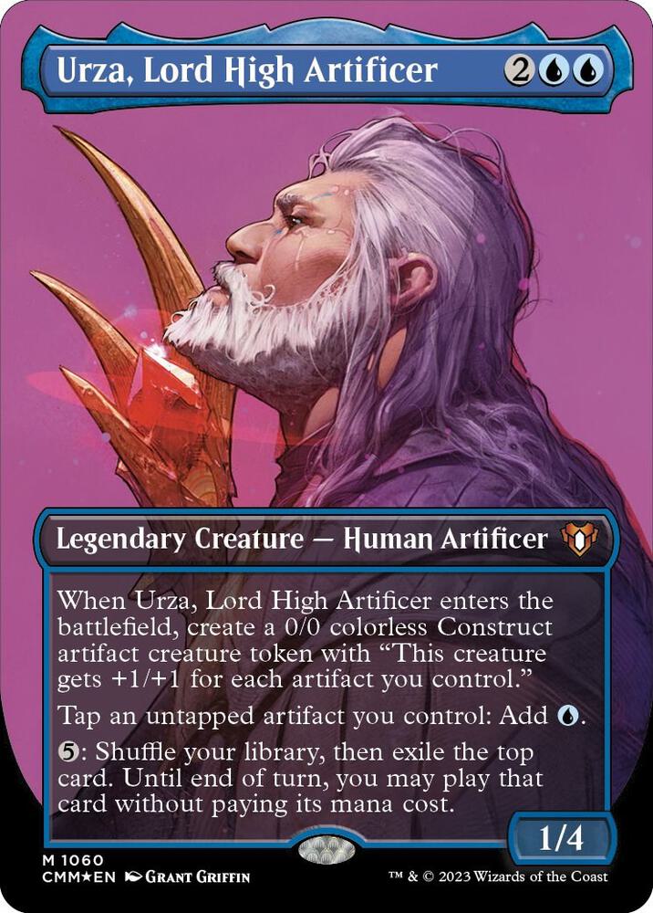 Urza, Lord High Artificer (Textured Foil) card image