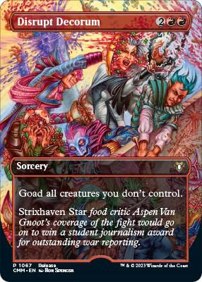 Disrupt Decorum card image