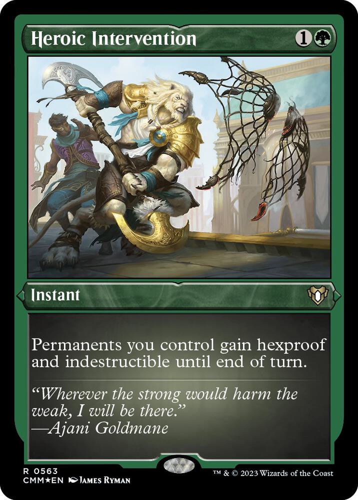 Heroic Intervention (Foil Etched) card image