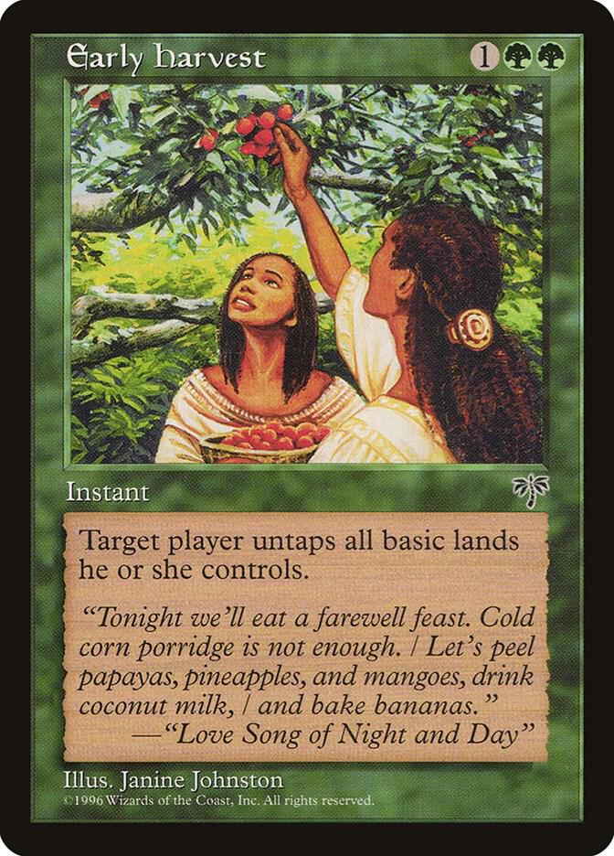Early Harvest card image