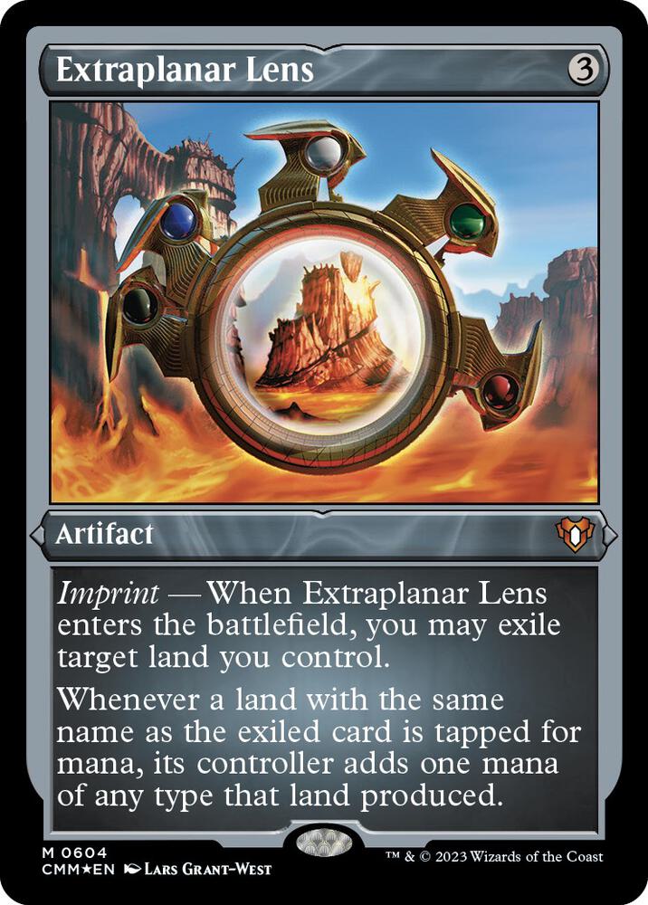 Extraplanar Lens (Foil Etched) card image