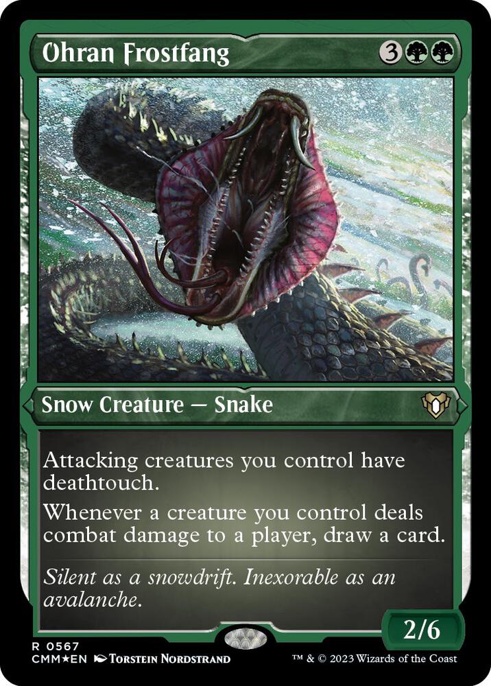 Ohran Frostfang (Foil Etched) card image
