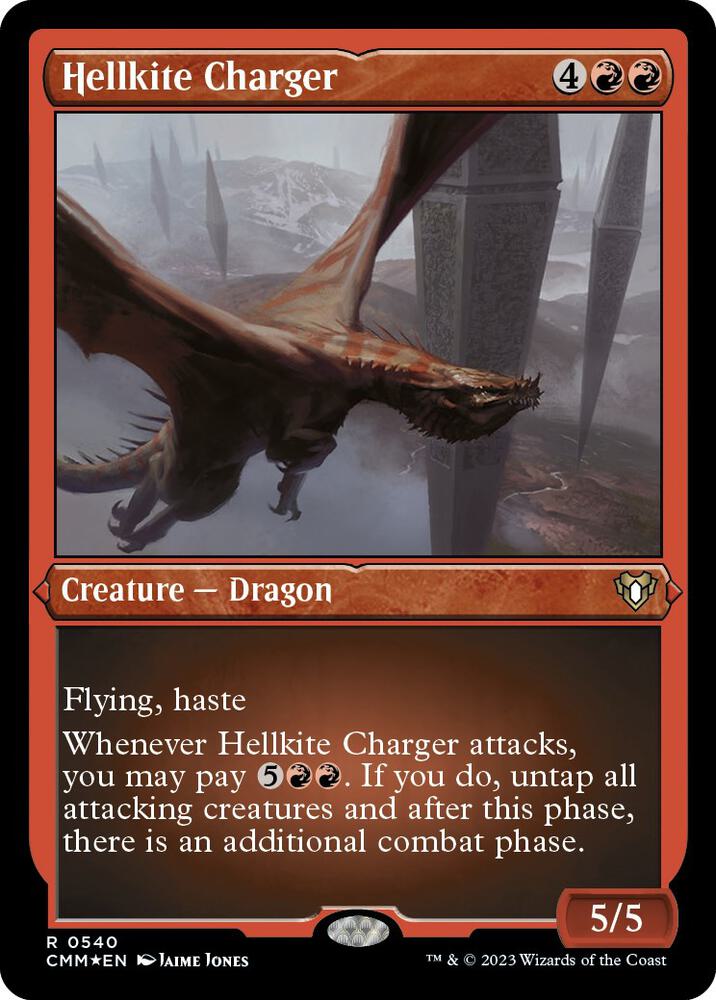 Hellkite Charger (Foil Etched) card image