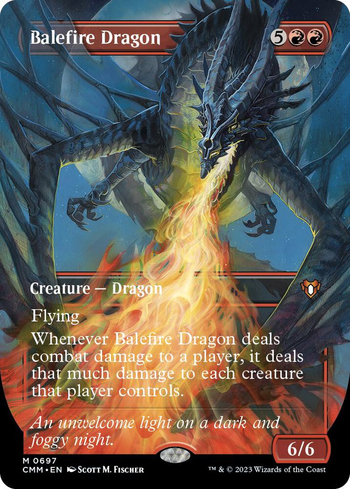 Balefire Dragon (Borderless) card image