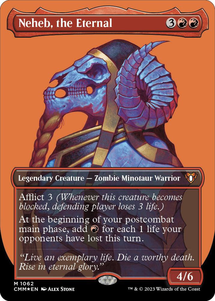 Neheb, the Eternal (Textured Foil) card image
