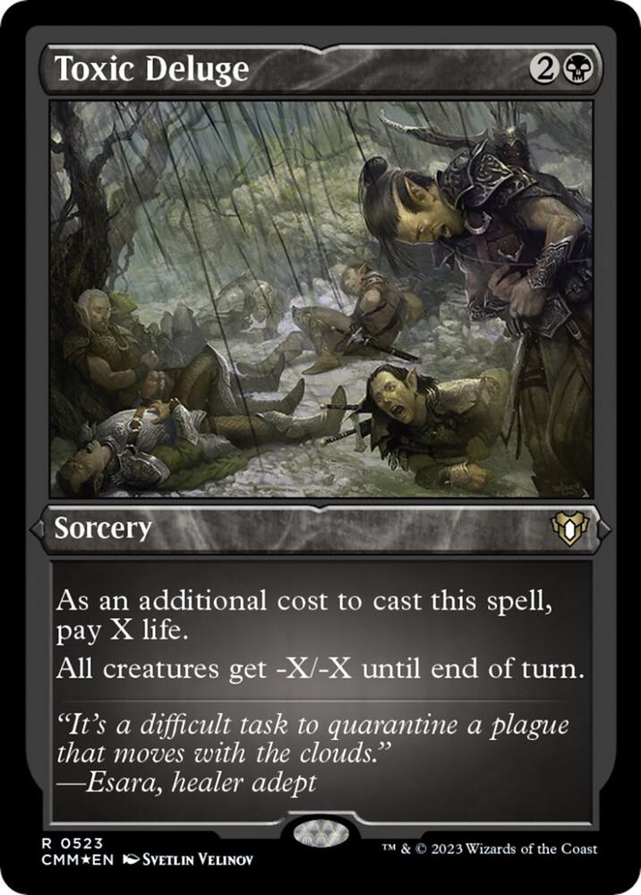 Toxic Deluge (Foil Etched) card image