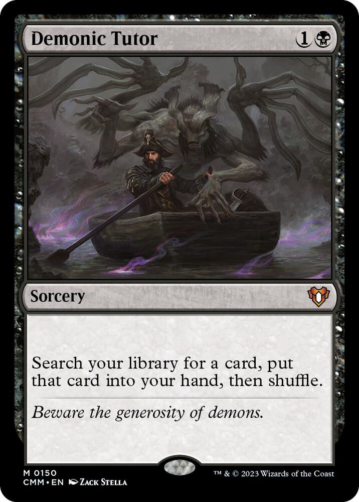 Demonic Tutor card image