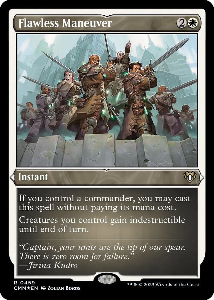 Flawless Maneuver (Foil Etched) card image