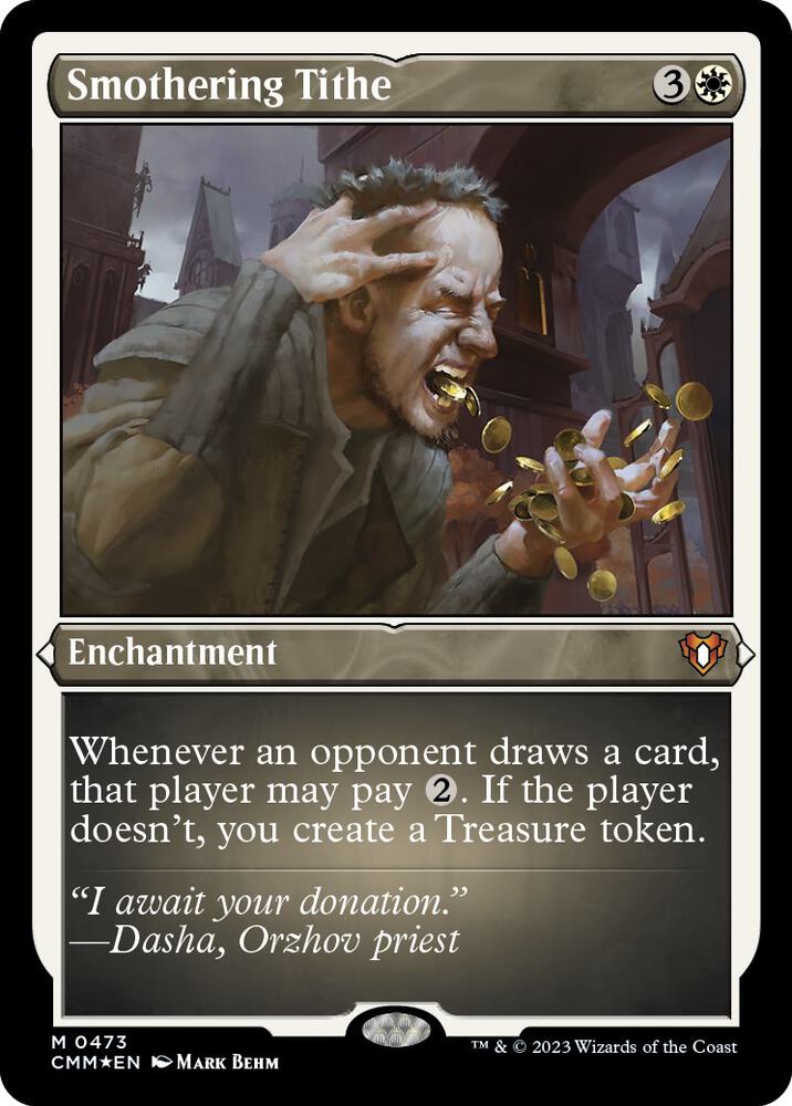 Smothering Tithe (Foil Etched) card image