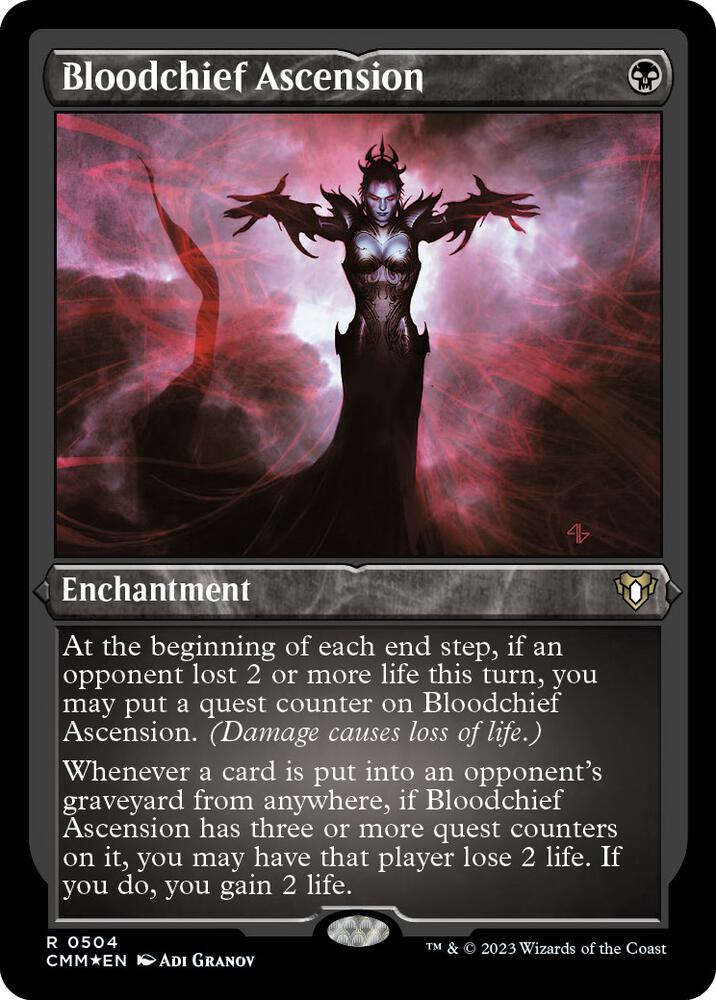Bloodchief Ascension (Foil Etched) card image