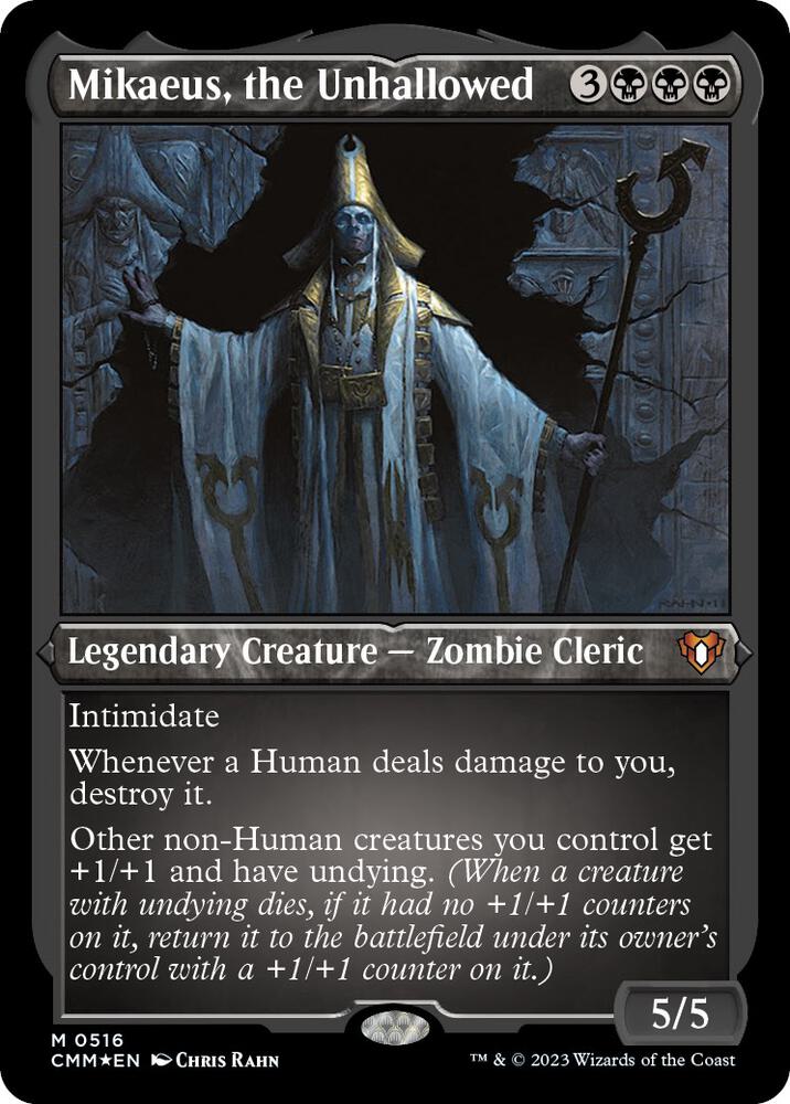 Mikaeus, the Unhallowed (Foil Etched) card image