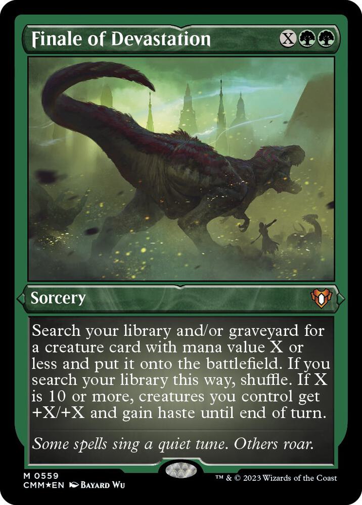 Finale of Devastation (Foil Etched) card image