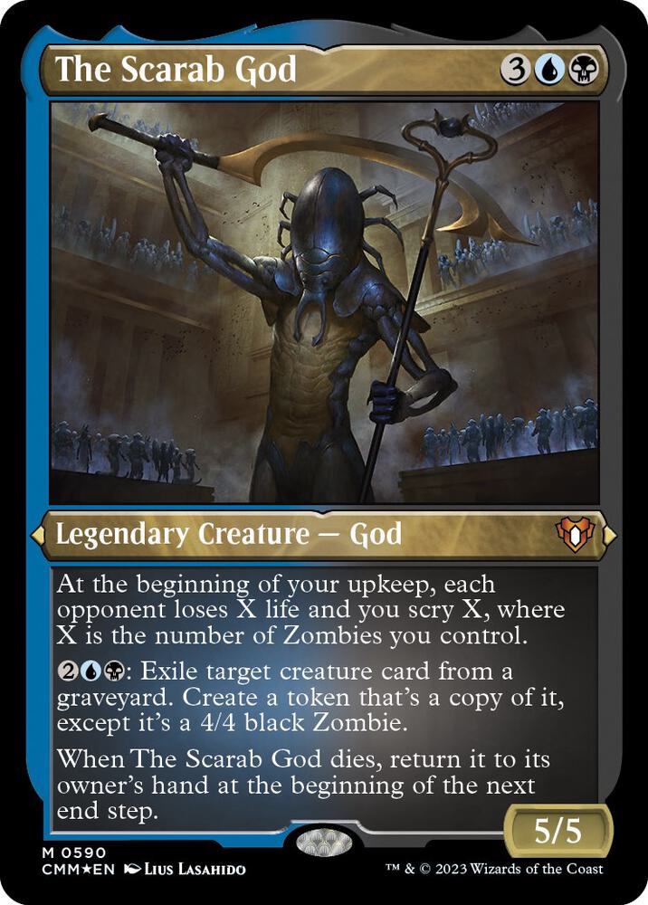 The Scarab God (Foil Etched) card image