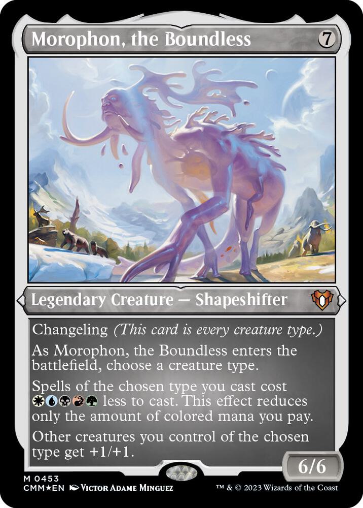Morophon, the Boundless (Foil Etched) card image