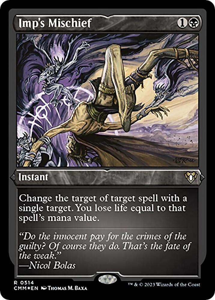 Imp's Mischief (Foil Etched) card image