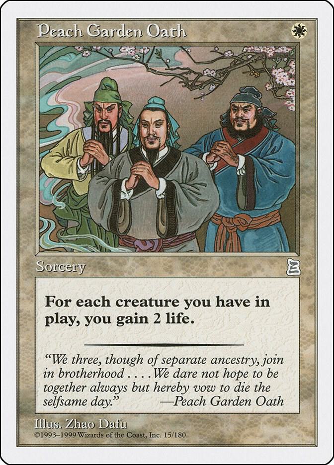 Peach Garden Oath card image