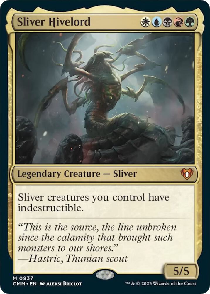 Sliver Hivelord card image