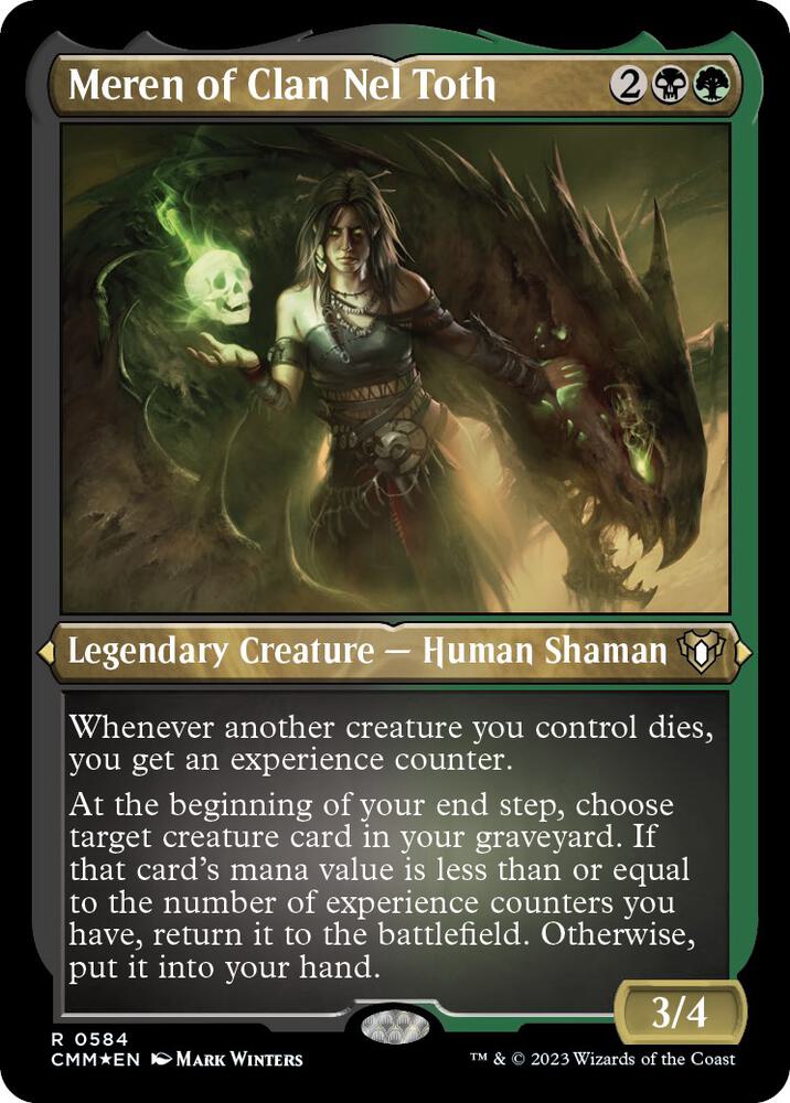 Meren of Clan Nel Toth (Foil Etched) card image