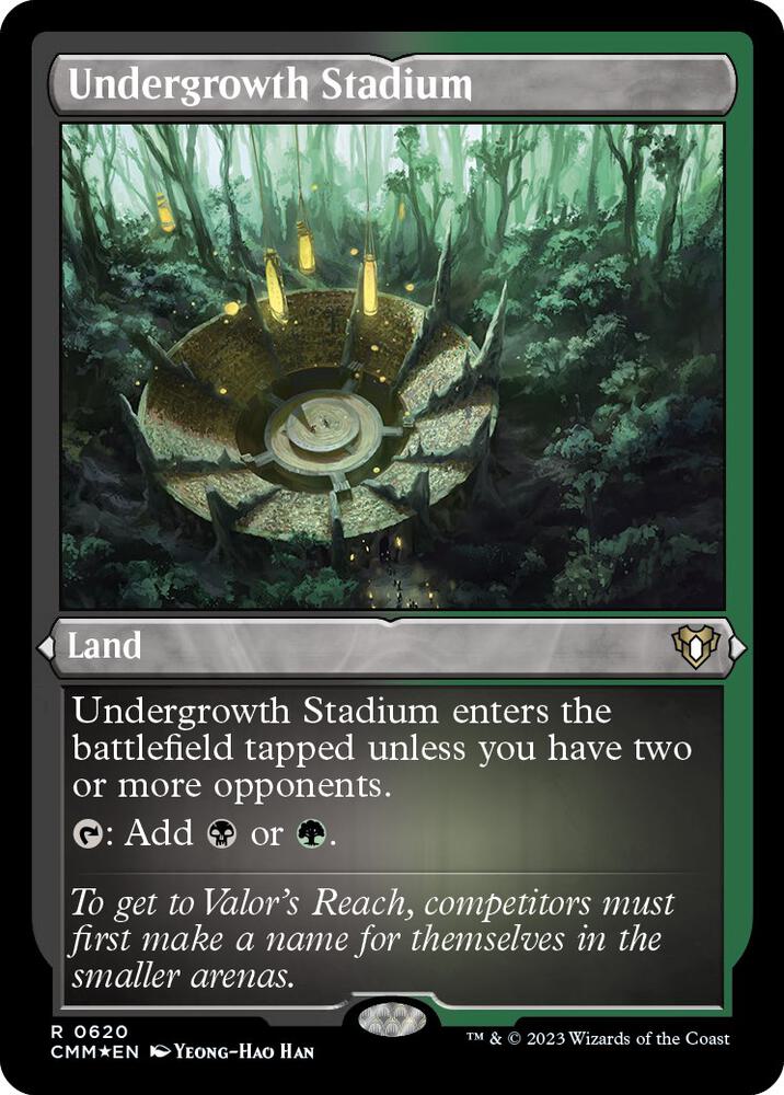 Undergrowth Stadium (Foil Etched) card image