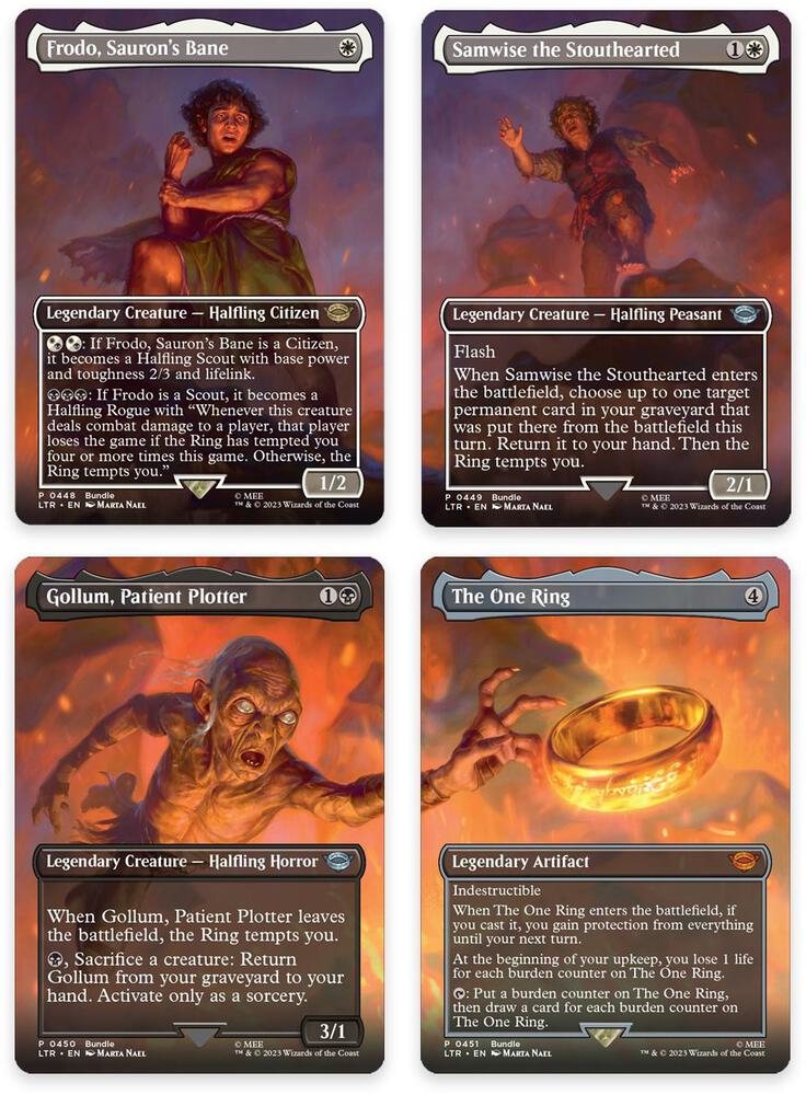 Mount Doom Scene [Set of 4] card image