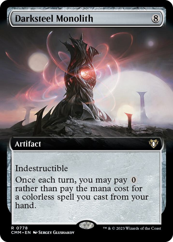 Darksteel Monolith (Extended Art) card image
