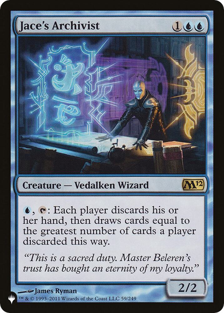 Jace's Archivist card image