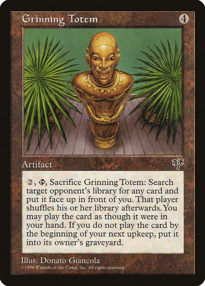 Grinning Totem card image