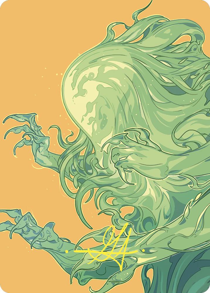 Omnath, Locus of Mana Art Card (Gold-Stamped Signature) card image