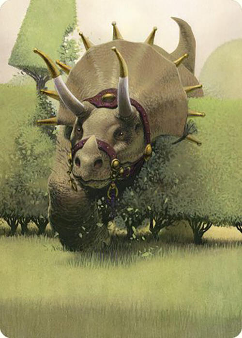 Regal Behemoth Art Card card image