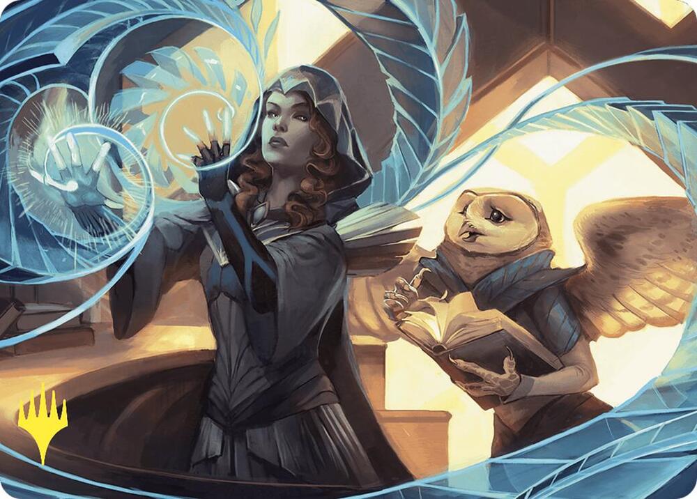 Personal Tutor Art Card (Gold-Stamped) card image