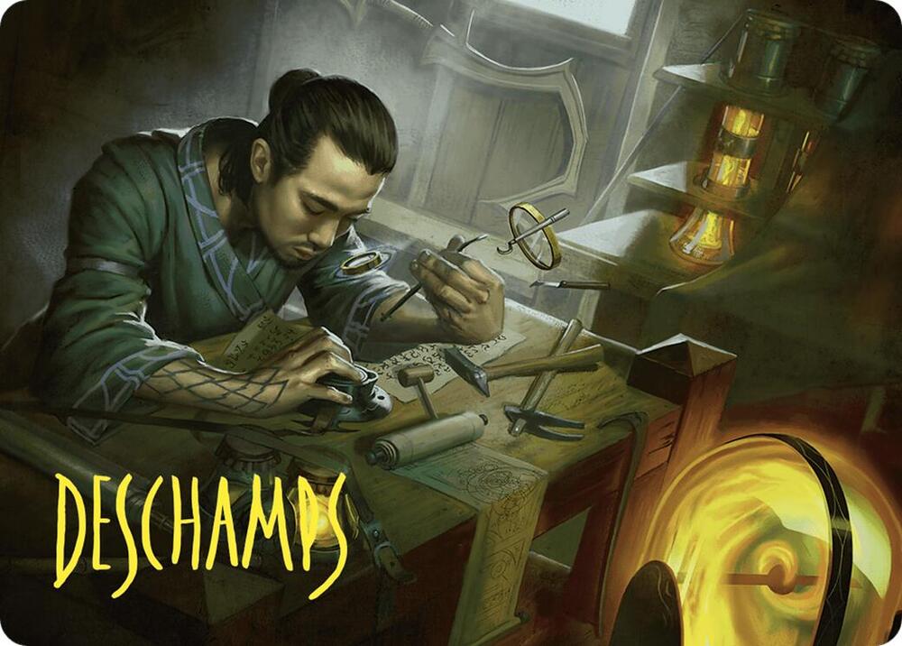 Renowned Weaponsmith Art Card (Gold-Stamped Signature) card image