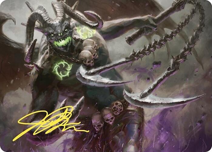 Archfiend of Despair Art Card (Gold-Stamped Signature) card image