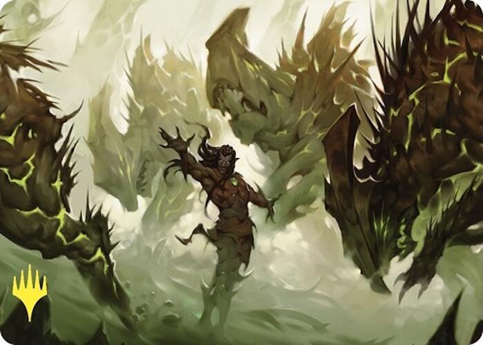Ezuri's Predation Art Card (Gold-Stamped) card image