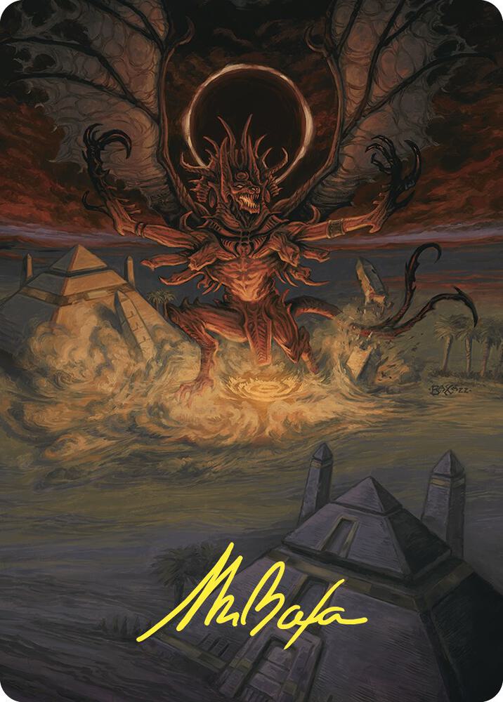 Dread Return Art Card (Gold-Stamped Signature) card image