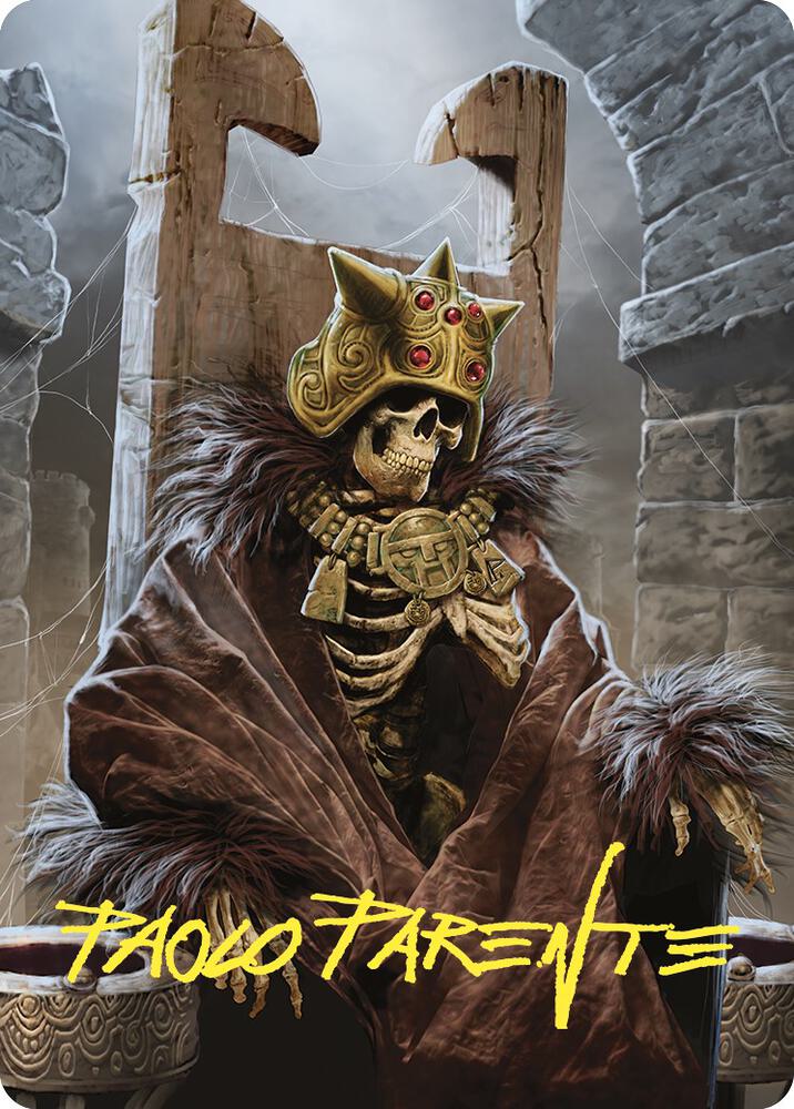 Champion's Helm Art Card (Gold-Stamped Signature) card image