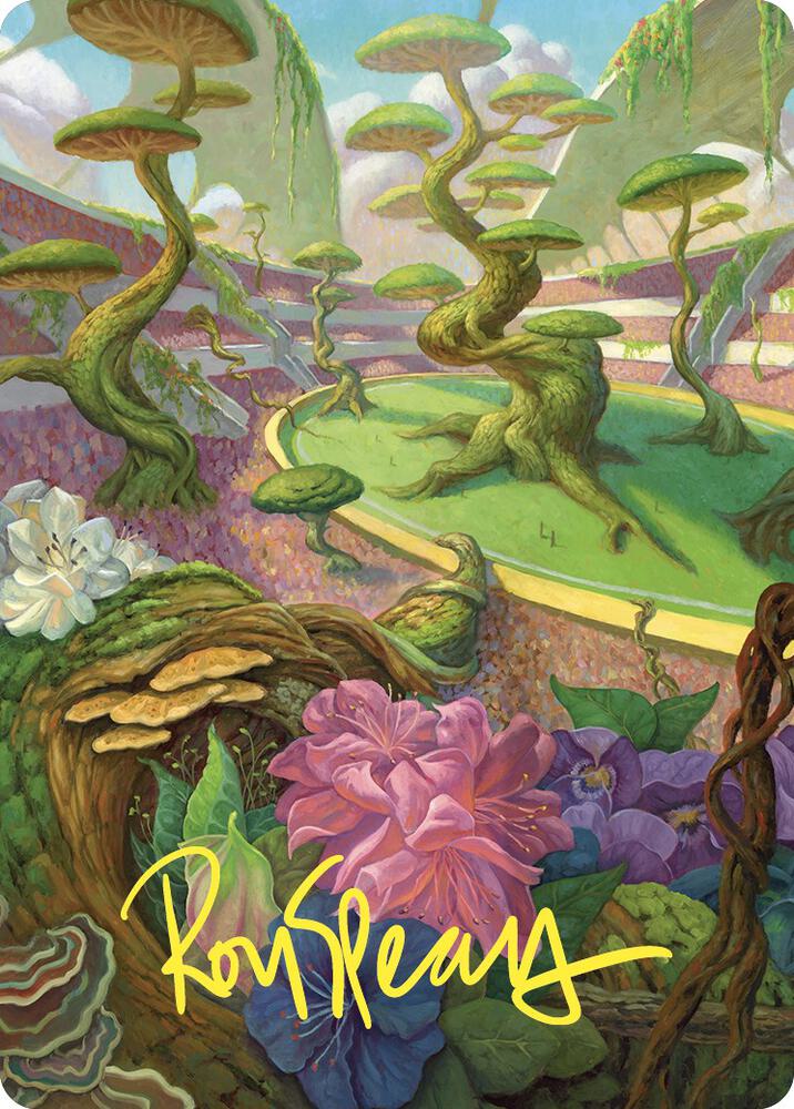 Undergrowth Stadium Art Card (Gold-Stamped Signature) card image