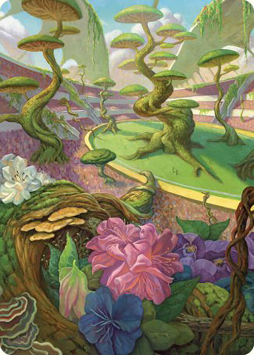 Undergrowth Stadium Art Card card image