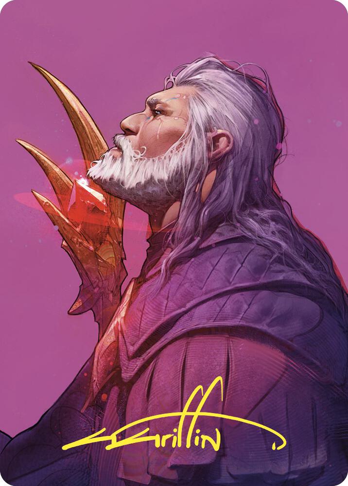 Urza, Lord High Artificer Art Card (Gold-Stamped Signature) card image