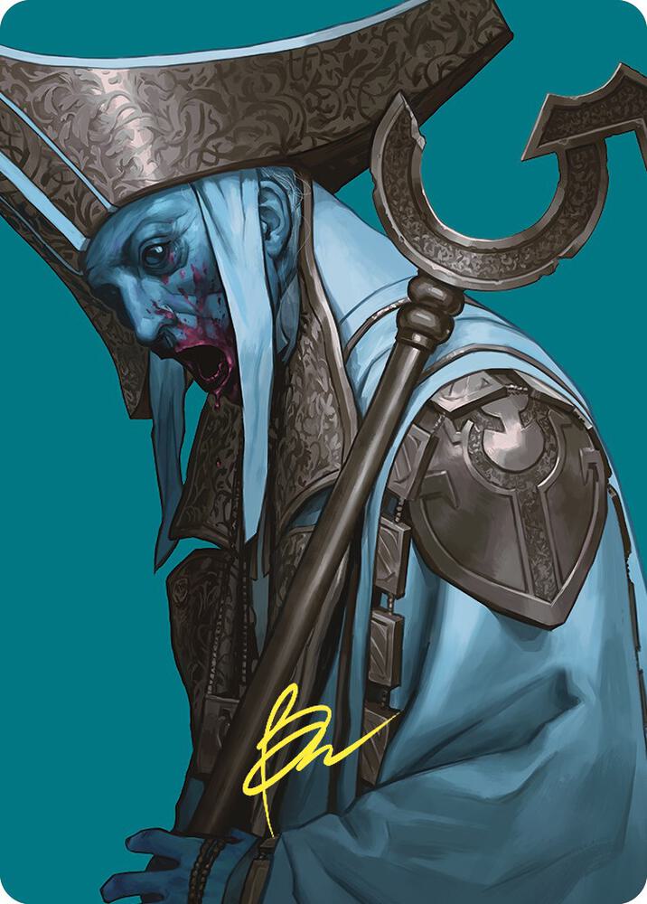 Mikaeus, the Unhallowed Art Card (Gold-Stamped Signature) card image