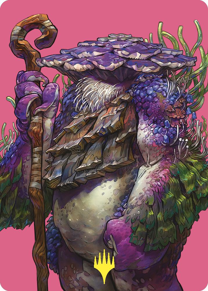 Slimefoot, the Stowaway Art Card (Gold-Stamped) card image