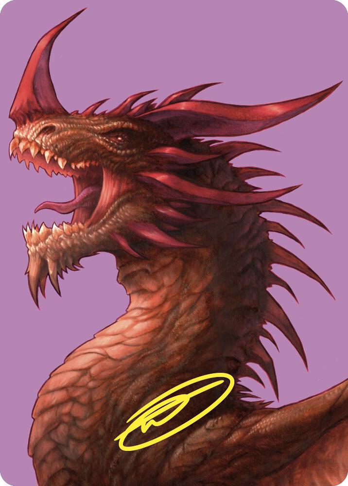 The Ur-Dragon Art Card (Gold-Stamped Signature) card image