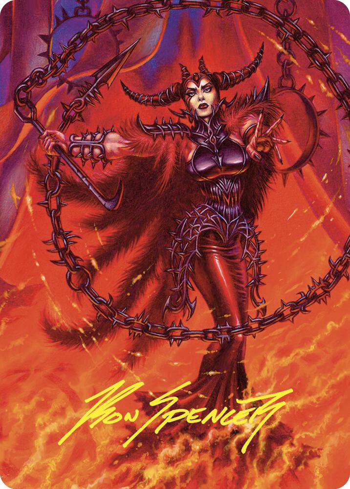 Deadly Rollick Art Card (Gold-Stamped Signature) card image