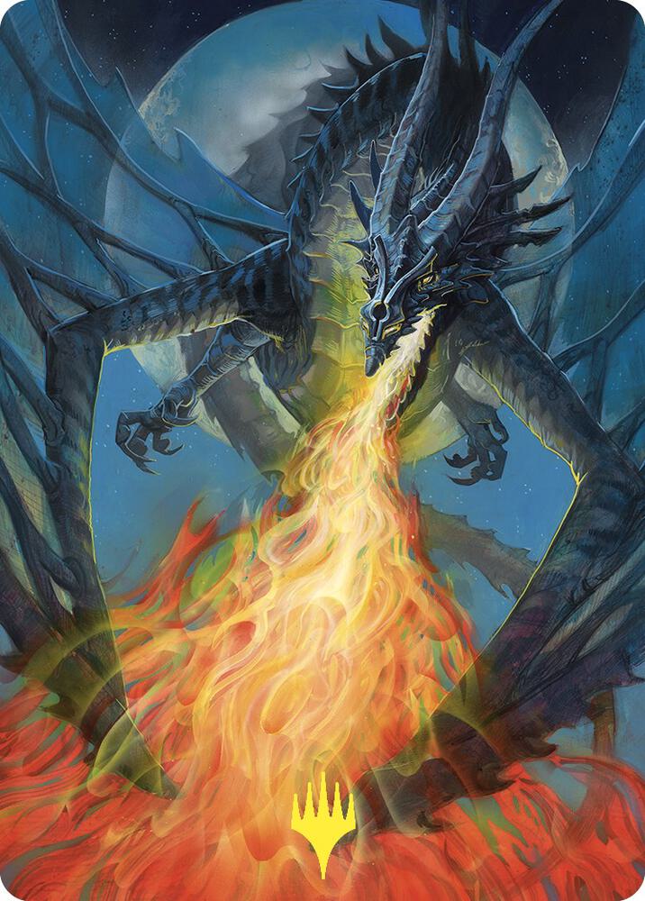 Balefire Dragon Art Card (Gold-Stamped) card image