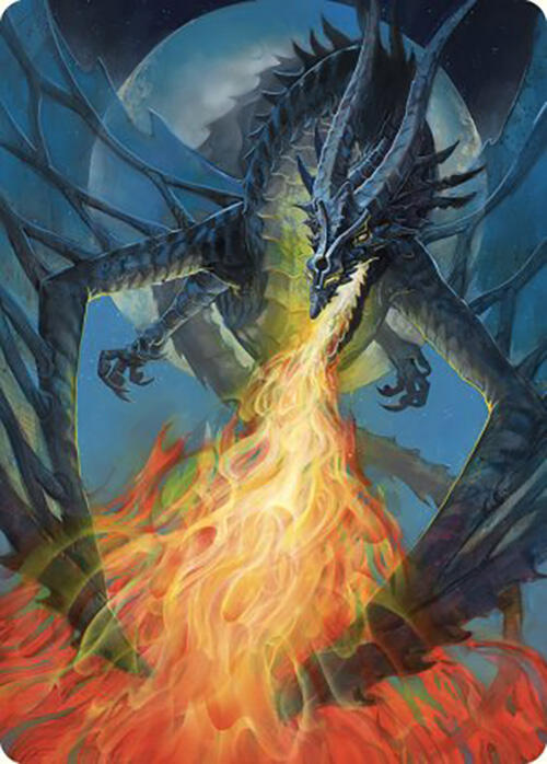 Balefire Dragon Art Card card image