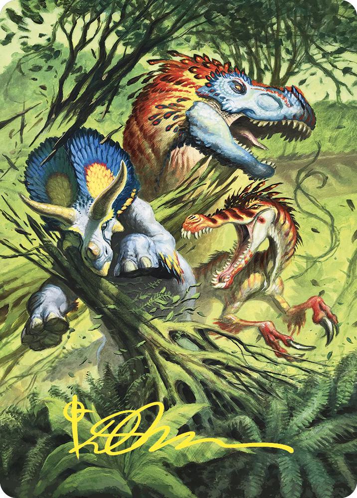 Finale of Devastation Art Card (Gold-Stamped Signature) card image